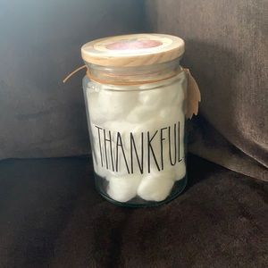 Cotton ball container